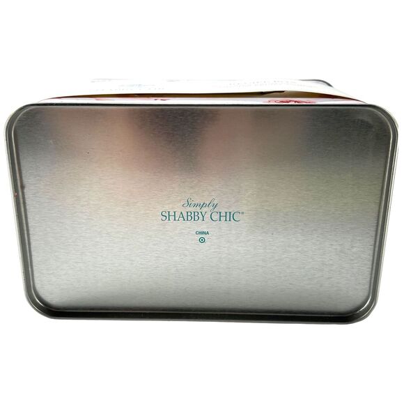 Simply Shabby Chic Recipe Box Complete Unused Pink Flowers Dividers Cards Target - Picture 9 of 9